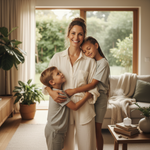 a mum of two in her mid 30's